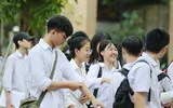 Thí sinh rạng rỡ sau 60 phút thi Ngoại ngữ